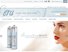 Tablet Screenshot of erabeautyusa.com